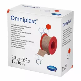 OMNIPLAST Fiksācijas apmetums 2,5 cmx9,2 m, 1 gab