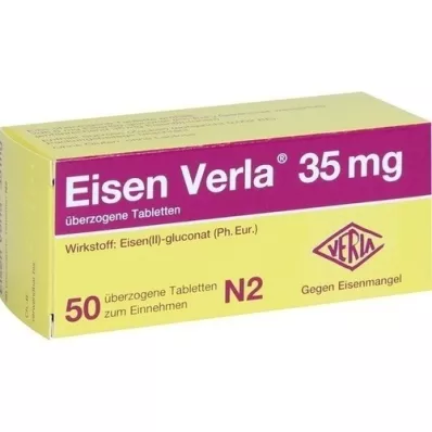 EISEN VERLA 35 mg apvalkotās tabletes, 50 gab