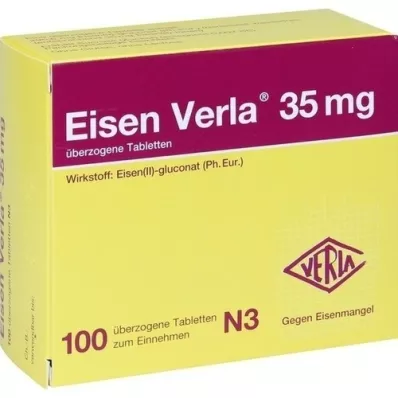 EISEN VERLA 35 mg apvalkotās tabletes, 100 gab