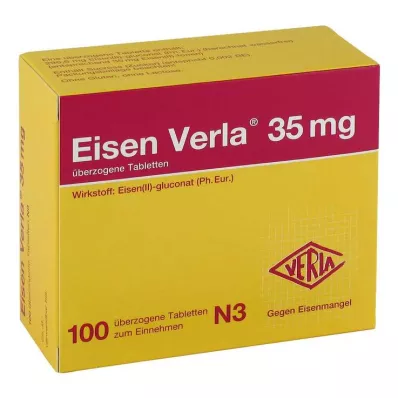 EISEN VERLA 35 mg apvalkotās tabletes, 100 gab EISEN VERLA 35 mg apvalkotās tabletes, 100 gab