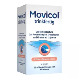 MOVICOL gatavs dzeršanai 25 ml perorālais šķīdums, 10 gab