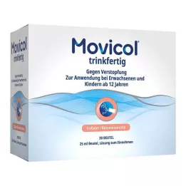 MOVICOL gatavs dzeršanai 25 ml perorālais šķīdums, 30 gab