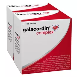 GALACORDIN kompleksās tabletes, 200 gab