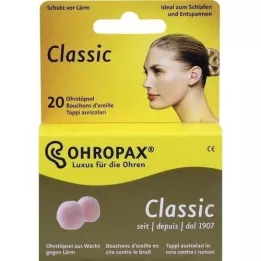 OHROPAX Klasiskie ausu aizbāžņi, 20 gab