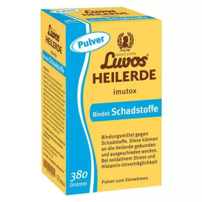 Luvos® dziedinošo mālu imutoksa pulveris, 380 g