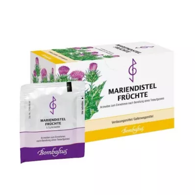 MARIENDISTEL FRÜCHTE Filtrēšanas maisiņš, 20X1,7 g