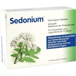 SEDONIUM apvalkotās tabletes, 100 gab