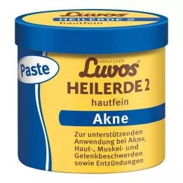 LUVOS Ārstnieciskais māls 2, 720 g, āda, smalka pasta