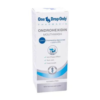 ONE DROP Tikai Pharmacia Ondroheksidīna mutes skalojamais līdzeklis, 250 ml