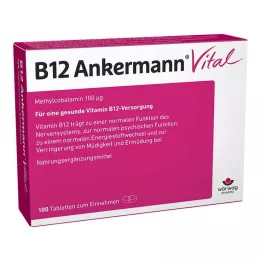 B12 ANKERMANN Vital tabletes, 100 kapsulas