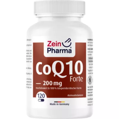 COENZYM Q10 FORTE 200 mg kapsulas, 120 kapsulas