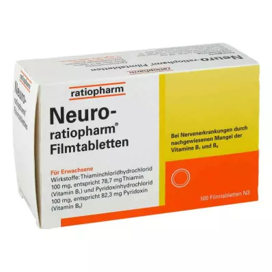 Neuro-ratiopharm apvalkotās tabletes (100 gab.) Neuro-ratiopharm apvalkotās tabletes (100 gab.)