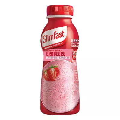 Slim Fast gatavs dzēriens ar zemenēm (325 ml) Slim Fast gatavs dzēriens ar zemenēm (325 ml)