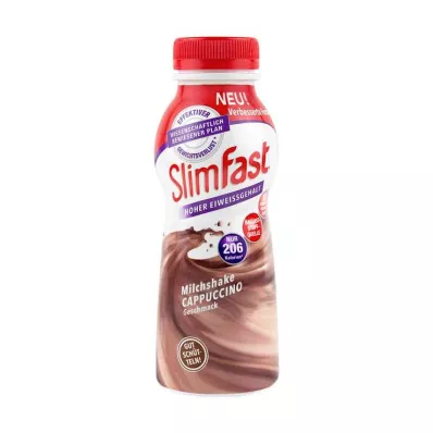 SLIM FAST Gatavs dzeršanai kapučīno, 325 ml