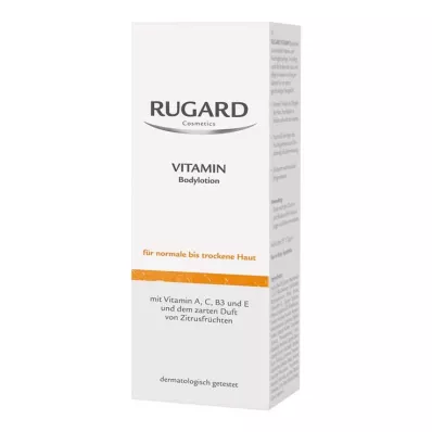 Rugard vitamīnu ķermeņa losjons, 200 ml Rugard vitamīnu ķermeņa losjons, 200 ml