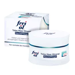 Nāves jūras minerālu nakts kopšanas līdzeklis bez maksas (50 ml)