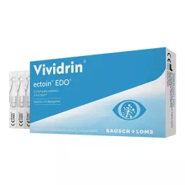 VIVIDRIN ektoīns EDO acu pilieni, 10X0,5 ml