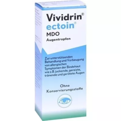 VIVIDRIN ektoīns MDO acu pilieni, 1X10 ml