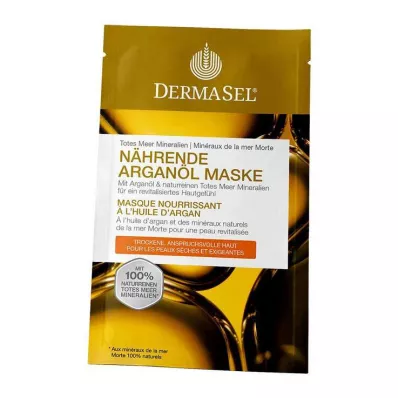Dermasel Spa Nāves jūras barojošā argana eļļas maska, 12 ml Dermasel Spa Nāves jūras barojošā argana eļļas maska, 12 ml