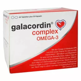 GALACORDIN komplekss Omega-3 tabletes, 60 kapsulas