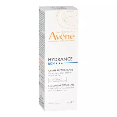 Avene Hydrance bagātīgi mitrinošs krēms, 40 ml