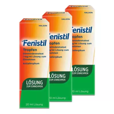 FENISTIL pilieni, 3X20 ml