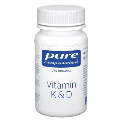 Pure Encapsulations Vitamin K &amp; D kapsulas, 60 gab
