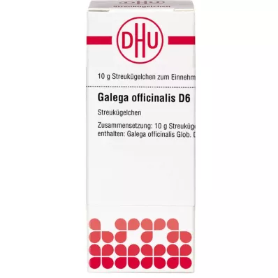 GALEGA officinalis D 6 lodītes, 10 g