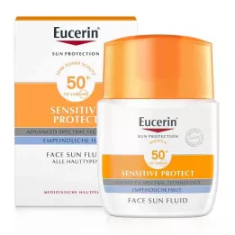 EUCERIN Sun Fluid matējums LSF 50+, 50 ml