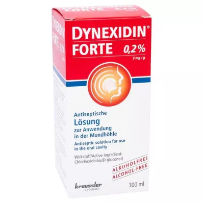 Dynexidin Forte 0,2% šķīdums, 300 ml Dynexidin Forte 0,2% šķīdums, 300 ml