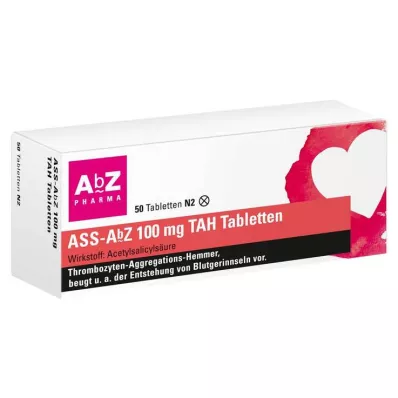 ASS AbZ 100 mg TAH Tabletes, 50 gab