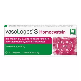VASOLOGES S Homocisteīna apvalkotās tabletes, 30 kapsulas