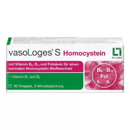 VASOLOGES S Homocisteīna apvalkotās tabletes, 90 kapsulas