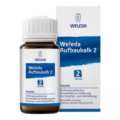 WELEDA Krīta kaļķis 2 pulveris, 45 g WELEDA Krīta kaļķis 2 pulveris, 45 g