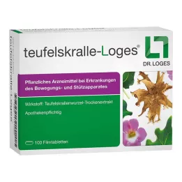 TEUFELSKRALLE-LOGES Plēves apvalkotās tabletes, 100 gab