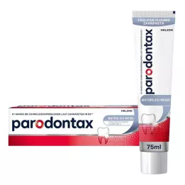 PARODONTAX Dabīga balta zobu pasta, 75 ml