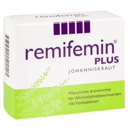 REMIFEMIN plus asinszālijas apvalkotās tabletes, 100 kapsulas