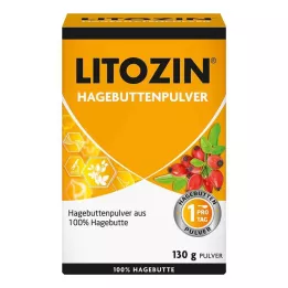 LITOZIN Rožu kauliņu pulveris, 130 g