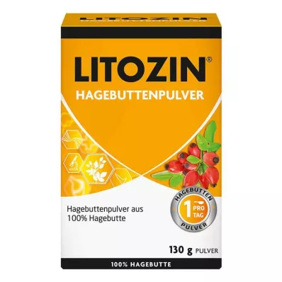 LITOZIN Rožu kauliņu pulveris, 130 g LITOZIN Rožu kauliņu pulveris, 130 g