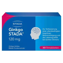 Ginkgo STADA® 120 mg apvalkotās tabletes, 30 gab