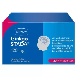 Ginkgo STADA® 120 mg apvalkotās tabletes, 120 gab