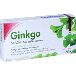 GINKGO STADA 240 mg apvalkotās tabletes, 30 gab