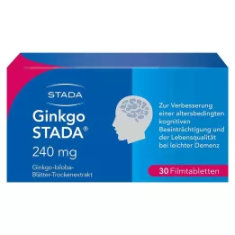 Ginkgo STADA® 240 mg apvalkotās tabletes, 30 gab