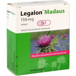 LEGALON Madaus 156 mg cietās kapsulas, 30 gab