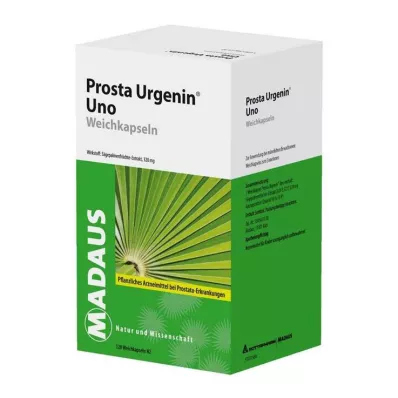 PROSTA URGENIN Uno Madaus mīkstās kapsulas, 120 gab