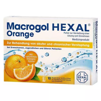 MACROGOL HEXAL Apelsīnu Plv.z.Her.Lsg.z.Einn.Btl., 10 gab MACROGOL HEXAL Apelsīnu Plv.z.Her.Lsg.z.Einn.Btl., 10 gab