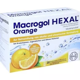 MACROGOL HEXAL Orange Plv.z.Her.e.Lsg.z.Einn.Btl., 20 gab