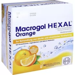 MACROGOL HEXAL Apelsīnu Plv.z.Her.Lsg.z.Einn.Btl., 50 gab