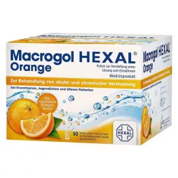 MACROGOL HEXAL Apelsīnu Plv.z.Her.Lsg.z.Einn.Btl., 50 gab