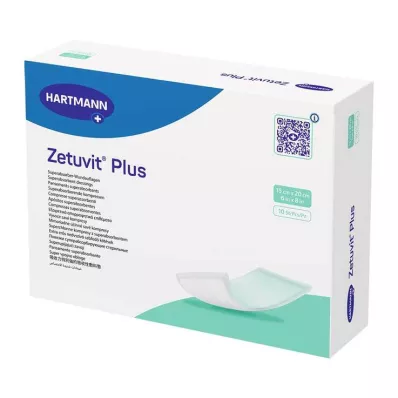 ZETUVIT Plus īpaši spēcīgs absorbējošs sterils kompress 15x20 cm, 10 gab ZETUVIT Plus īpaši spēcīgs absorbējošs sterils kompress 15x20 cm, 10 gab